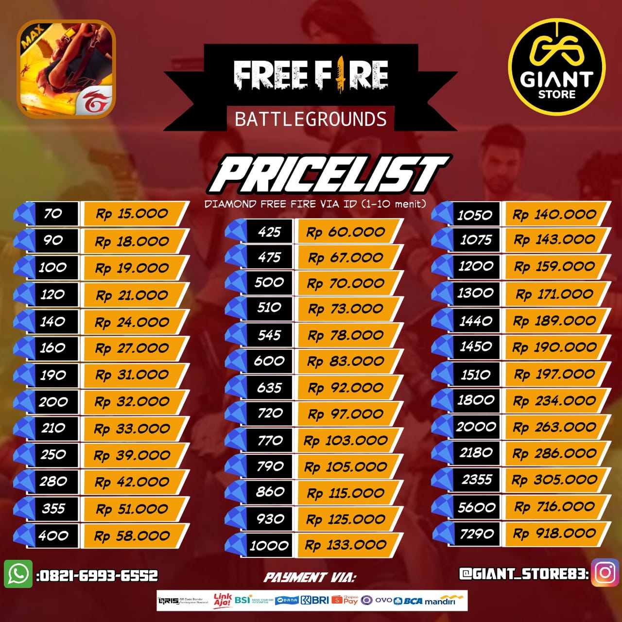 130 Diamond FF 